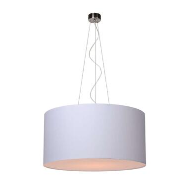 Lucide hanglamp Coral - Ø60 cm - wit - Leen Bakker aanbieding