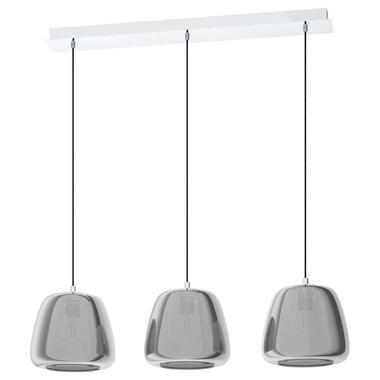 EGLO hanglamp 3-lichts Albarino - chroom - Leen Bakker aanbieding