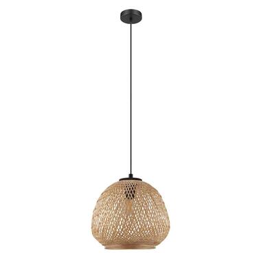 EGLO hanglamp Dembleby - bruin - Leen Bakker aanbieding