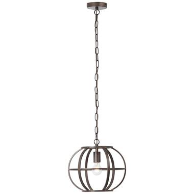 Brilliant hanglamp Basia - zwart - Ø34,5x114,5 cm - Leen Bakker aanbieding