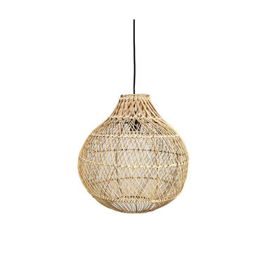 HSM Collection hanglamp Jeltje - naturel - Ø40 cm - Leen Bakker aanbieding