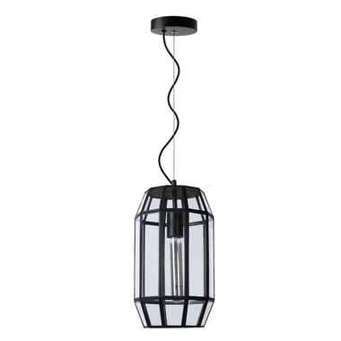 Lucide hanglamp Fern - zwart - Ø 20 cm - Leen Bakker aanbieding