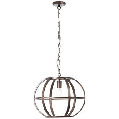 Brilliant hanglamp Basia - zwart - Ø48x112 cm - Leen Bakker aanbieding