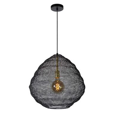 Lucide hanglamp Saar - zwart - Ø48 cm - Leen Bakker aanbieding