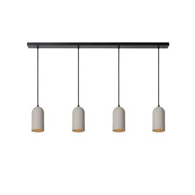 Lucide hanglamp Gipsy - taupe - Leen Bakker aanbieding