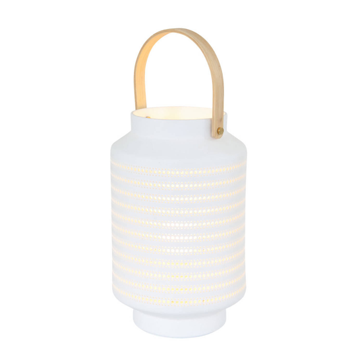 Anne Light & home Tafellamp anne light en home porcelain 3058w wit aanbieding