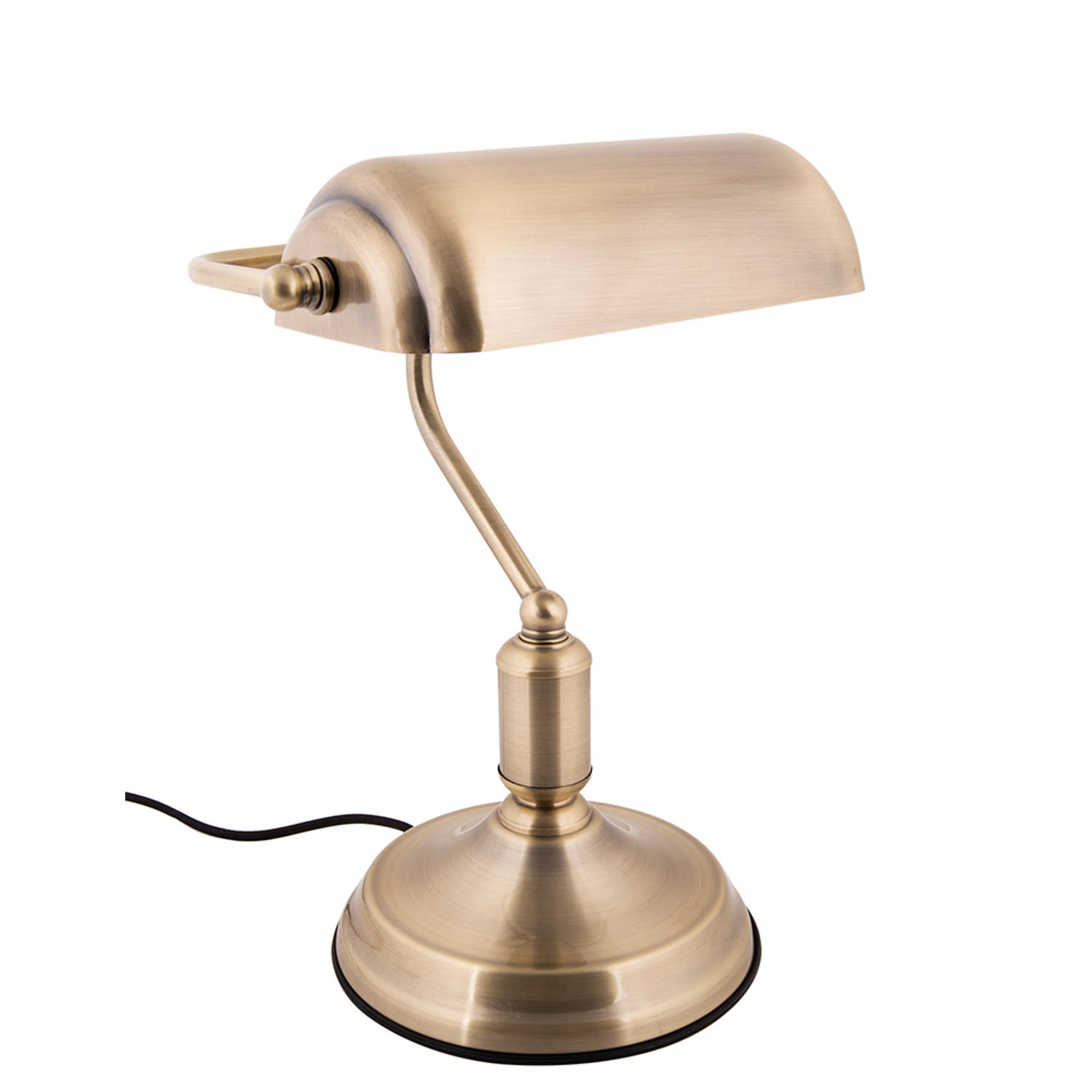 Leitmotiv Bank Bureaulamp Goud aanbieding