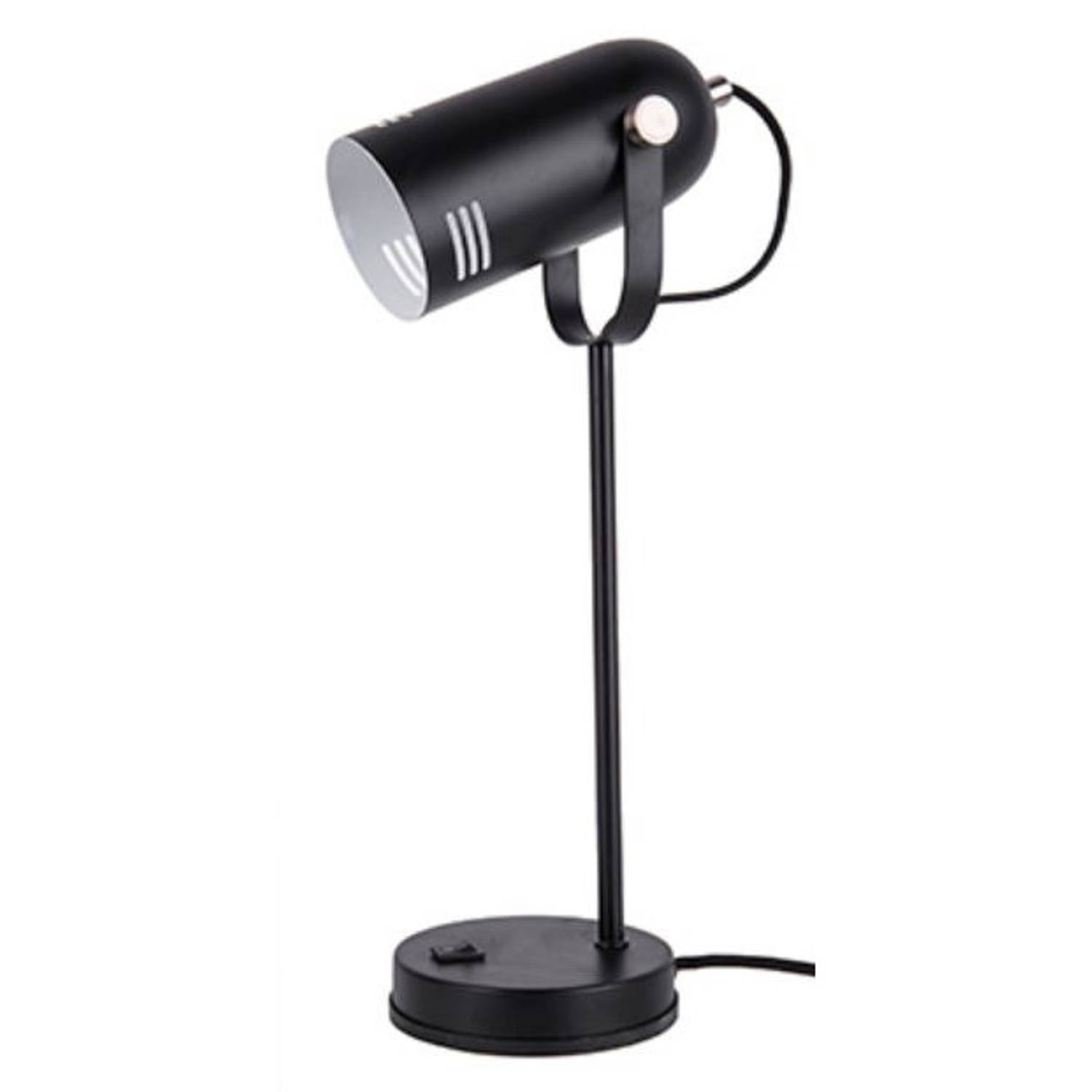 Leitmotiv leeslamp Husk 12,5 x 46 cm staal zwart aanbieding