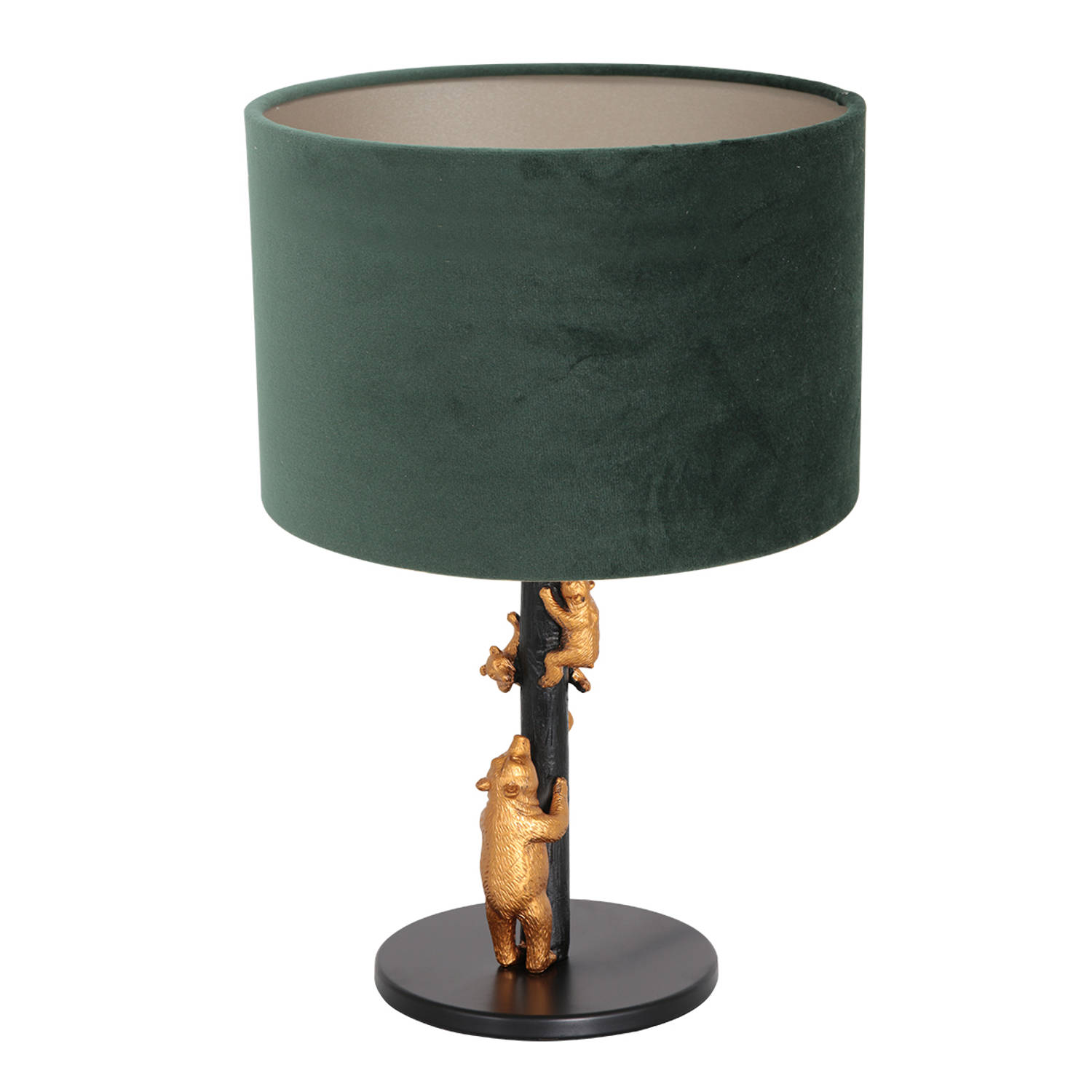 Anne Lighting Animaux tafellamp groen metaal 40 cm hoog aanbieding