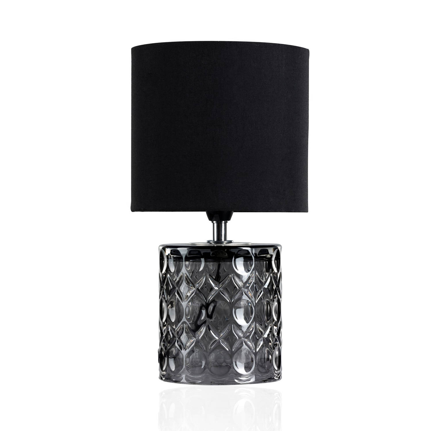 Pauleen Crystal Glow Tafellamp black-grey glas. aanbieding