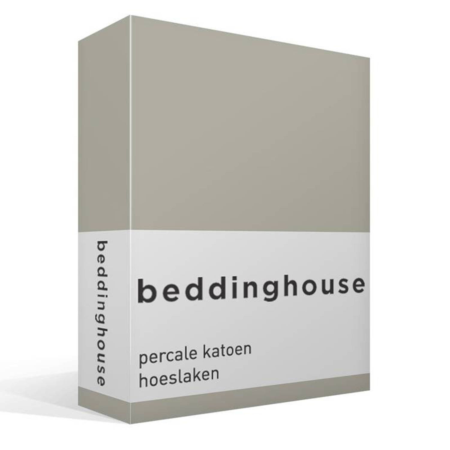 Beddinghouse percale katoen hoeslaken aanbieding