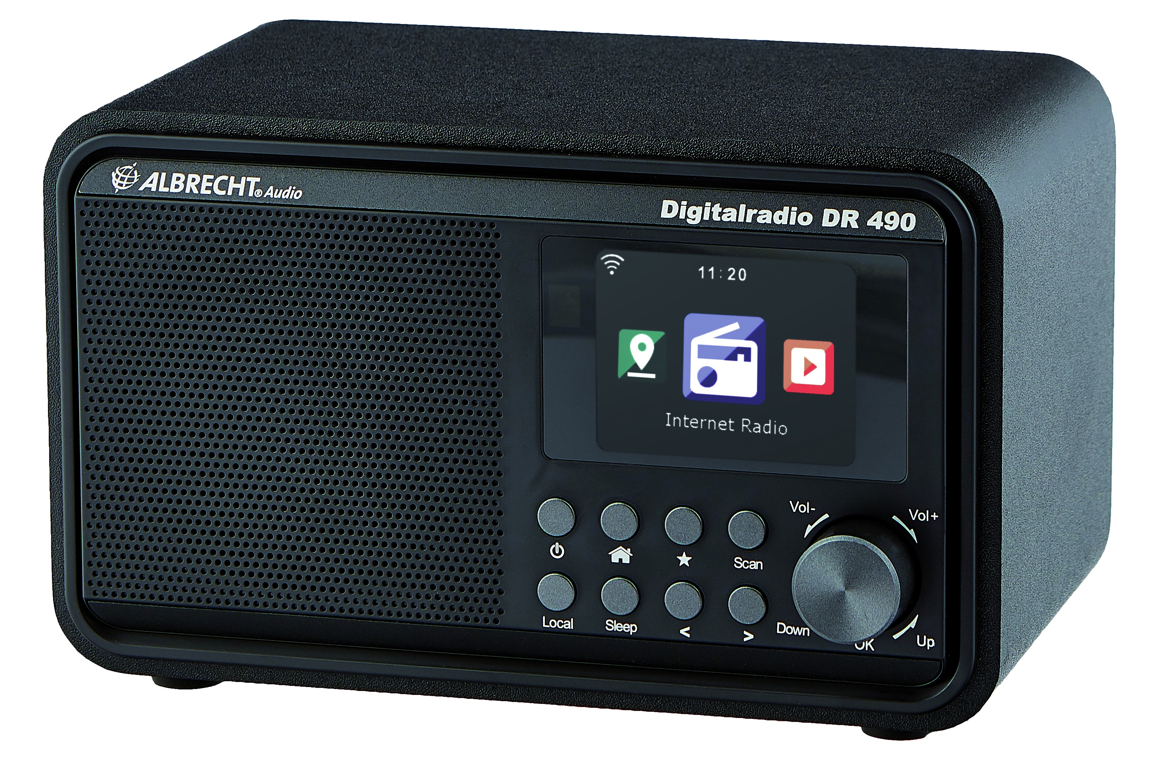 Albrecht DR 490 Hybride radio Zwart aanbieding