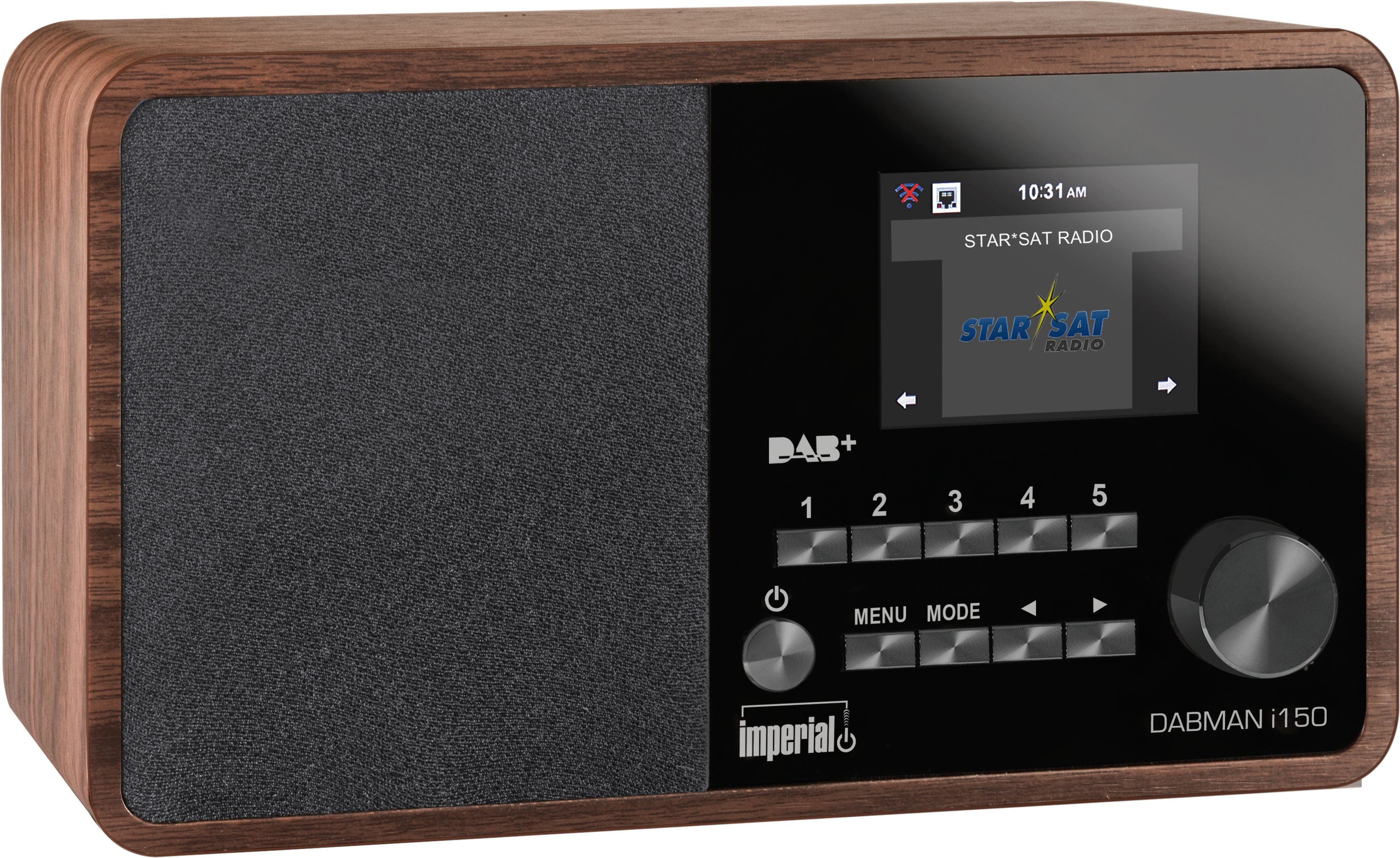 Imperial DABMAN i150 Hybride radio Bruin aanbieding