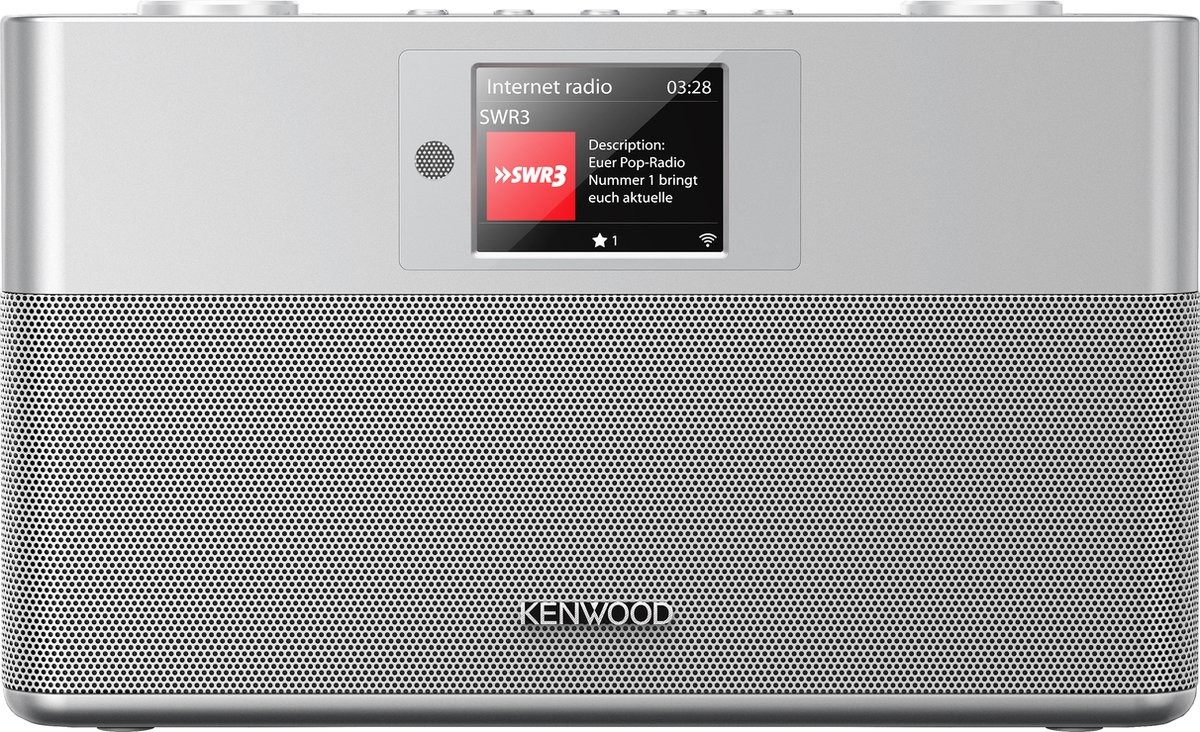 Kenwood CR-ST100 Hybride radio Zilver aanbieding