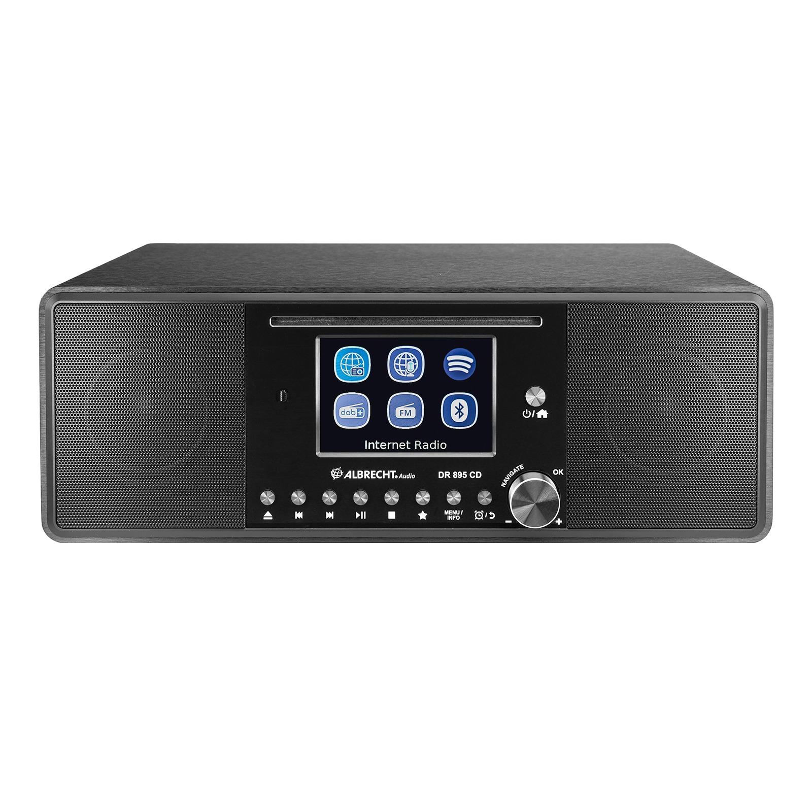 Albrecht DR 895 Hybride radio Zwart aanbieding