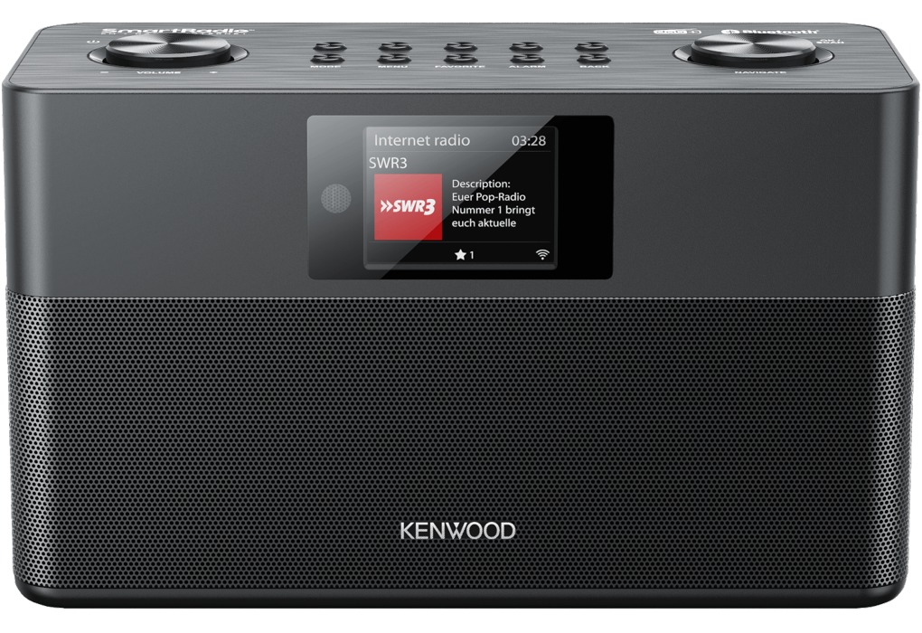 Kenwood CR-ST100 Hybride radio Zwart aanbieding