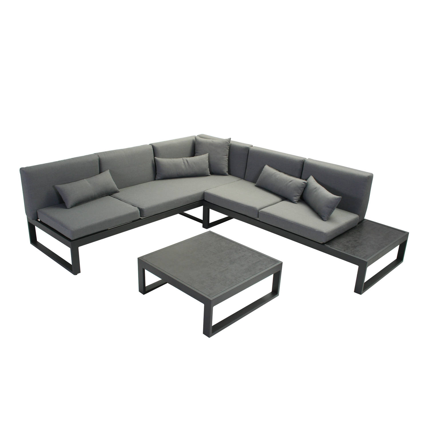 SenS-Line - Malaga Aluminium Loungeset - Grijs aanbieding