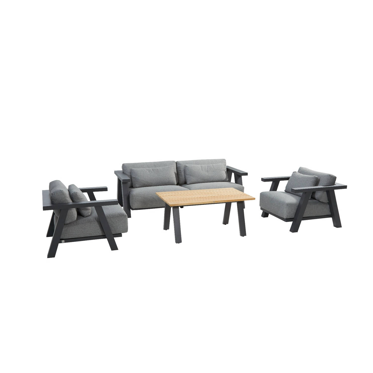 4 Seasons Iconic/Ambassador stoel-bank loungeset - 4 delig aanbieding