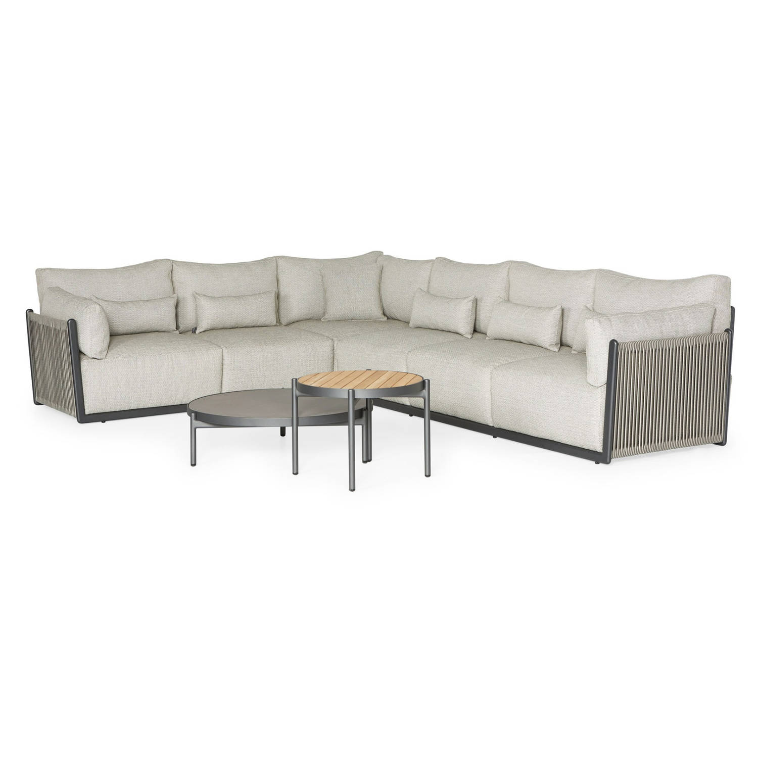 Suns Sorrento loungeset 4-delig - Links aanbieding