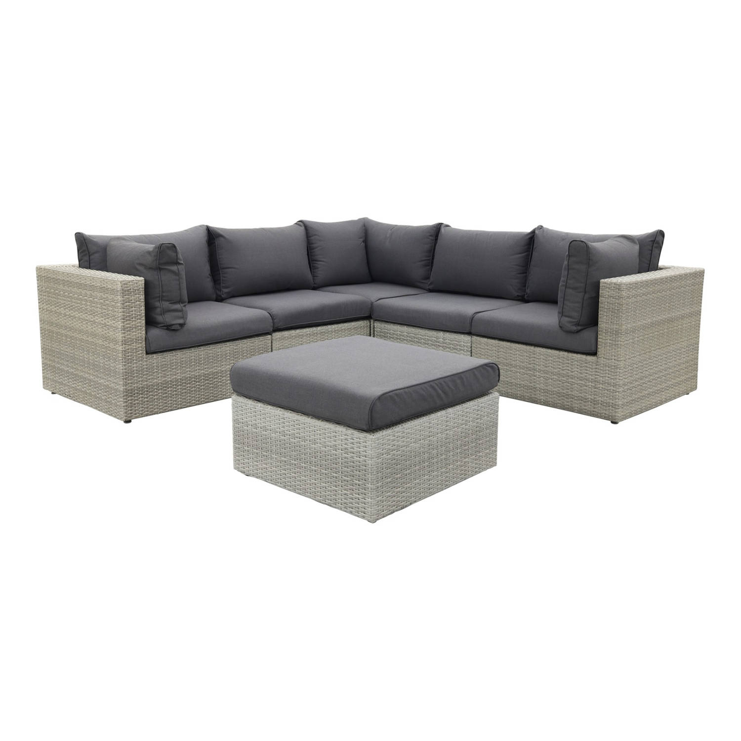 Suns Parma loungeset - white grey aanbieding