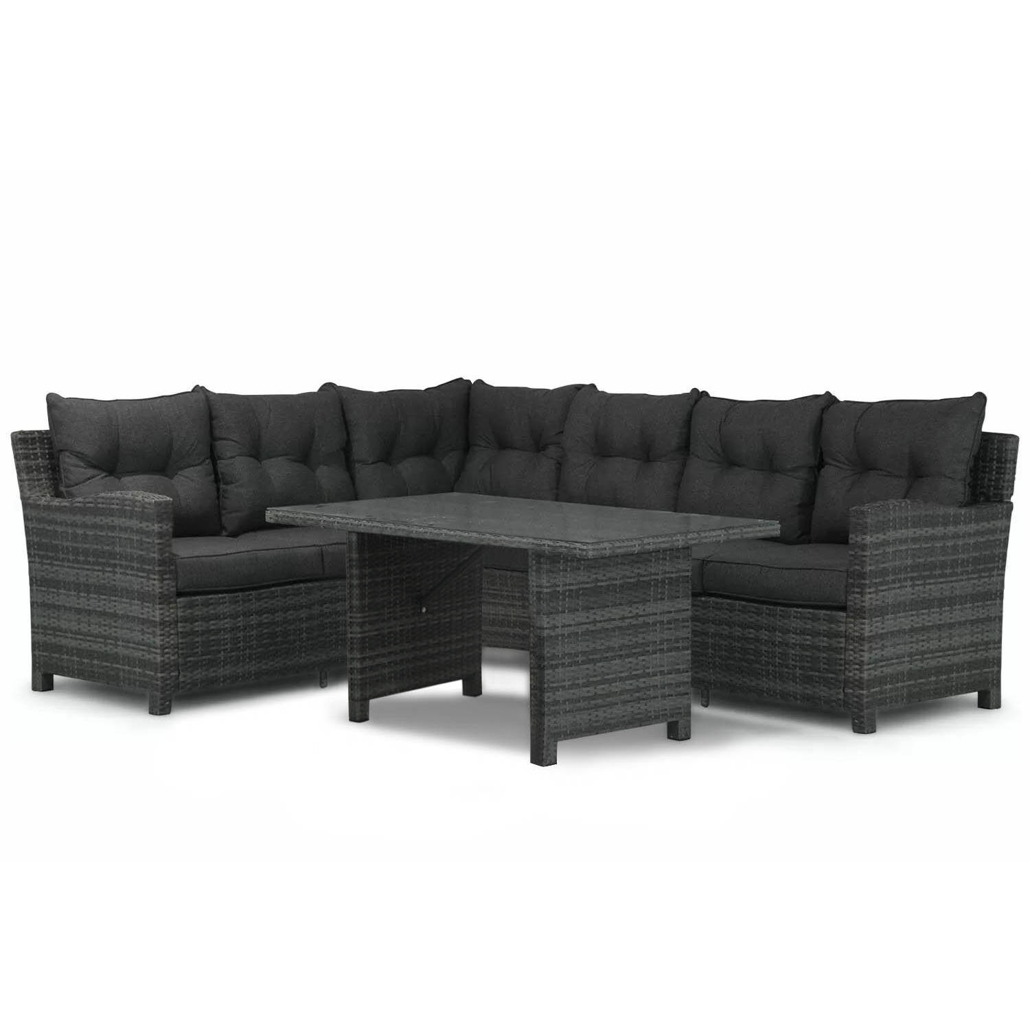 Domani Furniture Beluga dining loungeset 3-delig aanbieding