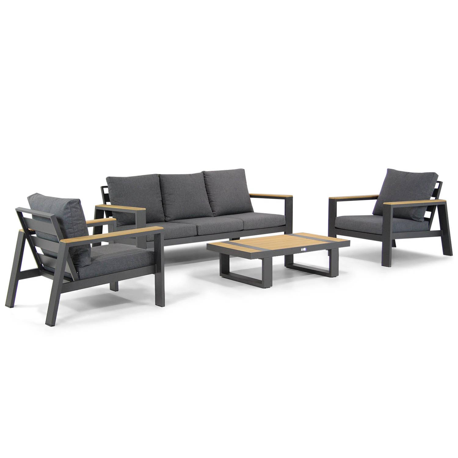 Lifestyle Garden Furniture Marietta stoel-bank loungeset 4-delig aanbieding