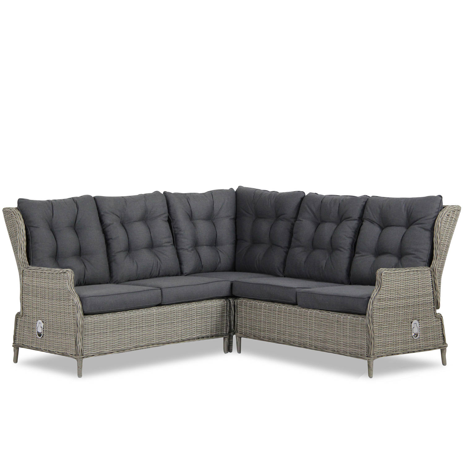 Garden Collections New Castle hoek loungeset 3-delig aanbieding