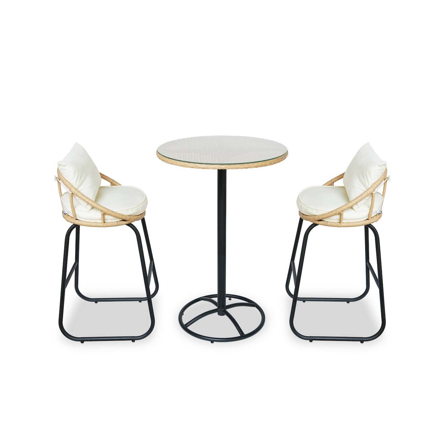 Feel Furniture - Ibiza - Barset - 2 personen aanbieding