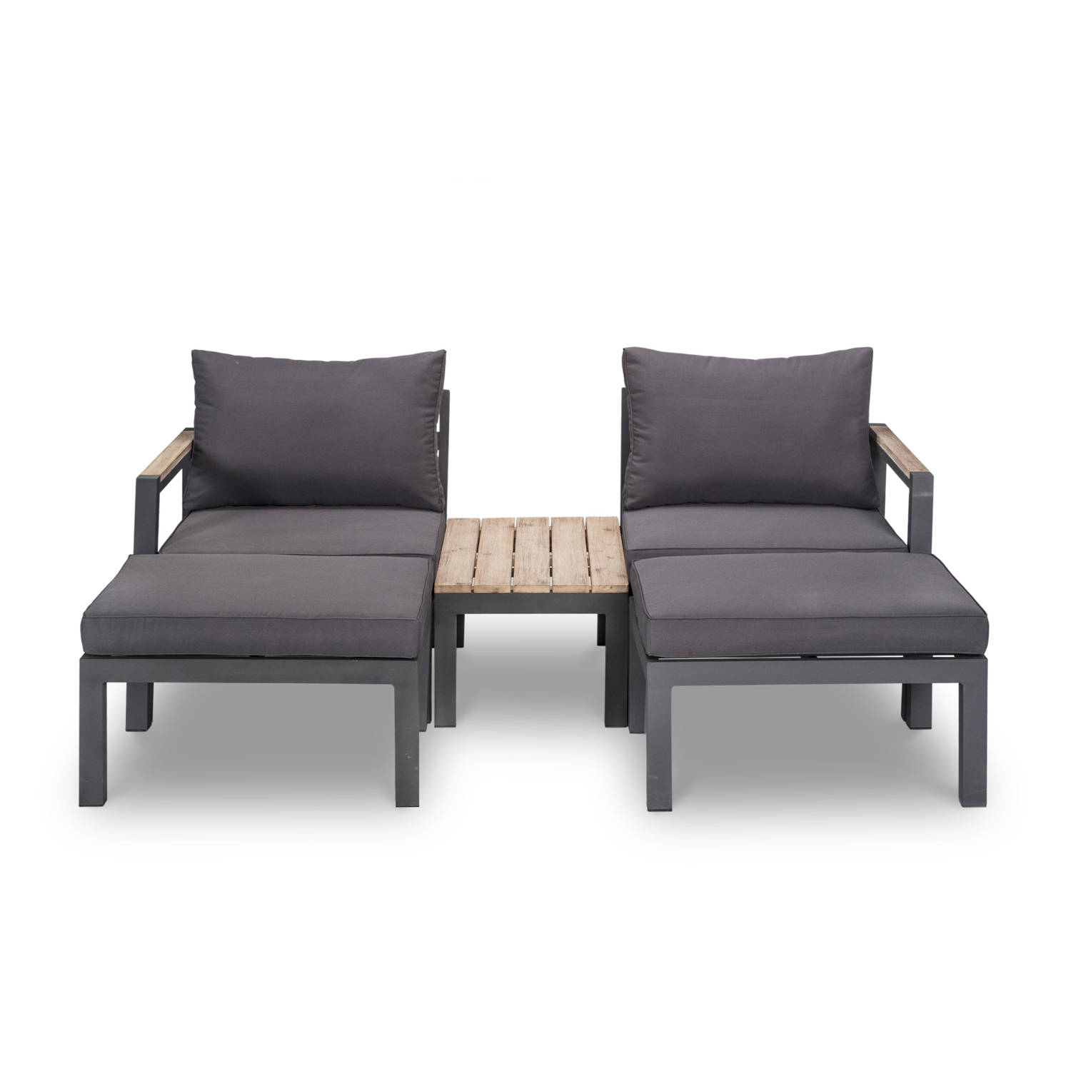 Camino love seat (5-delig) BLACK aanbieding