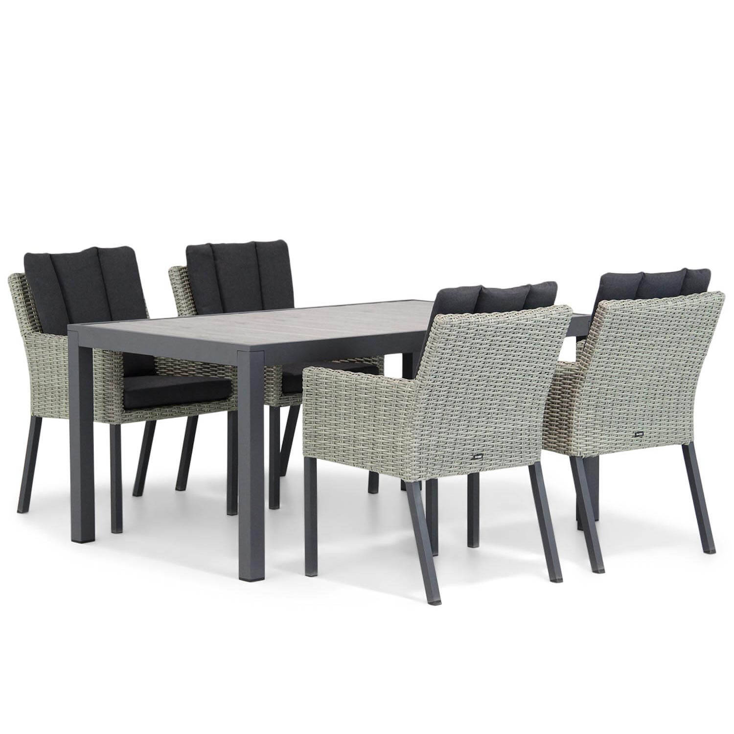 Garden Collections Oxbow/Residence 164 cm dining tuinset 5-delig aanbieding