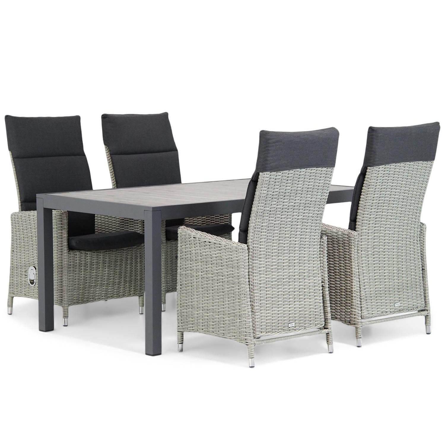 Garden Collections Madera/Residence 164 cm dining tuinset 5-delig aanbieding