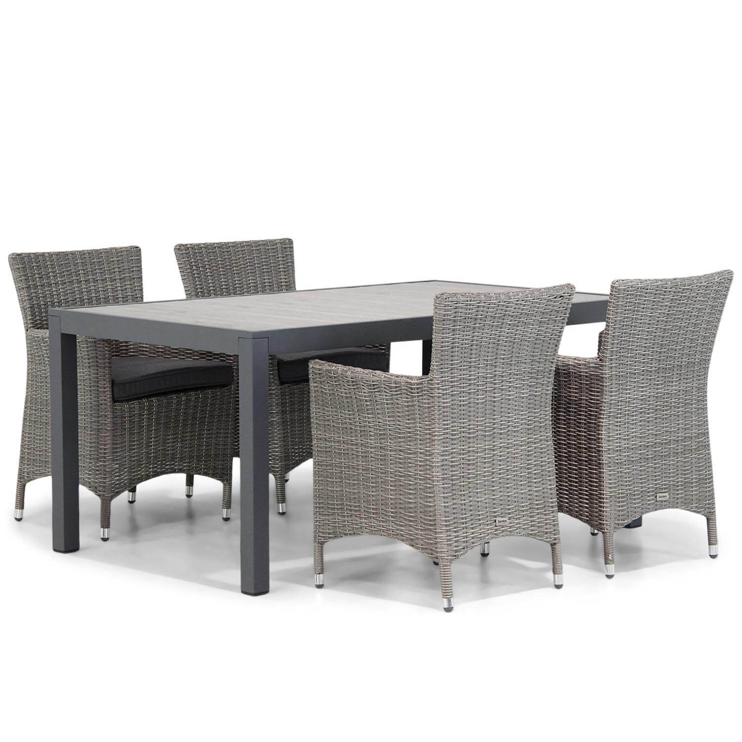 Garden Collections Dublin/Residence 164 cm dining tuinset 5-delig aanbieding