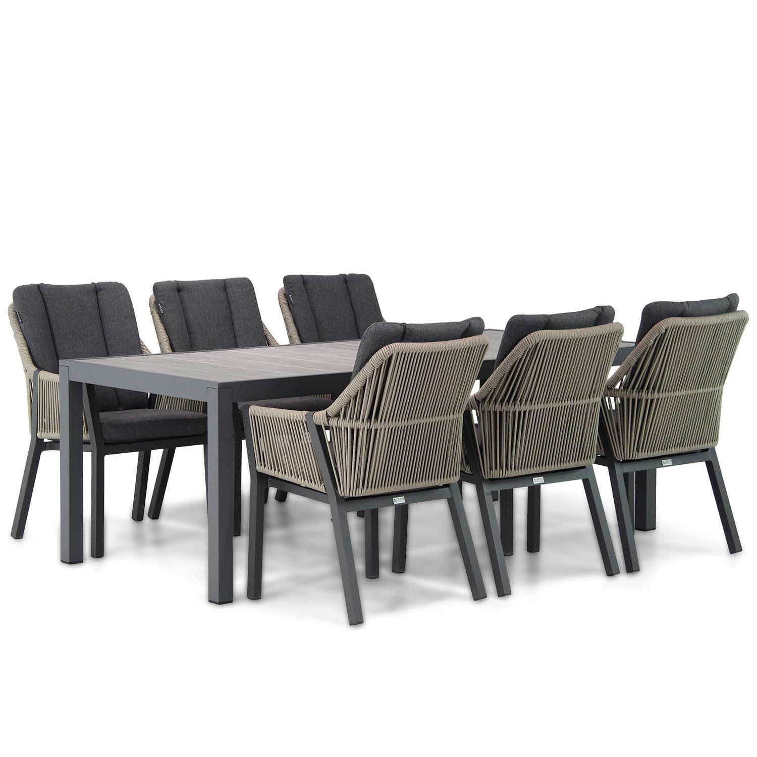 Lifestyle Garden Furniture Verona/Residence 220 cm dining tuinset 7-delig aanbieding