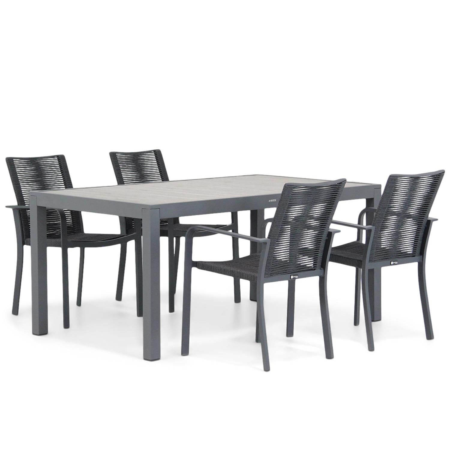 Santika Annisa/Residence 164 cm dining tuinset 5-delig aanbieding