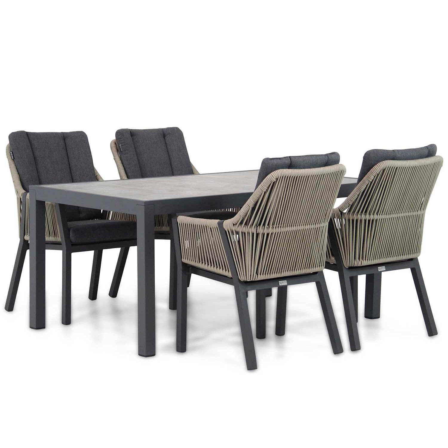 Lifestyle Garden Furniture Verona/Residence 164 cm dining tuinset 5-delig aanbieding