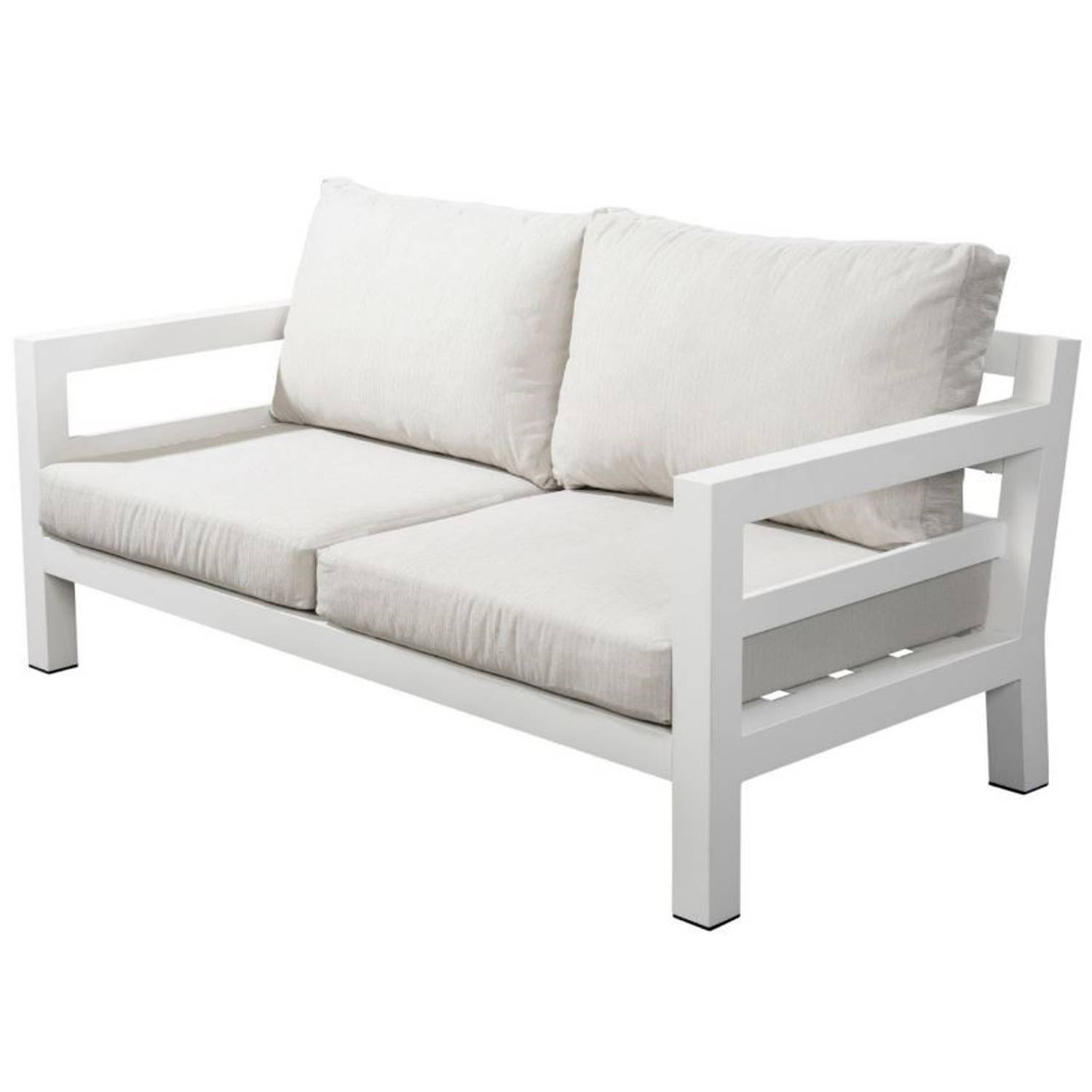 Midori sofa 2 seater alu white/mixed grey aanbieding