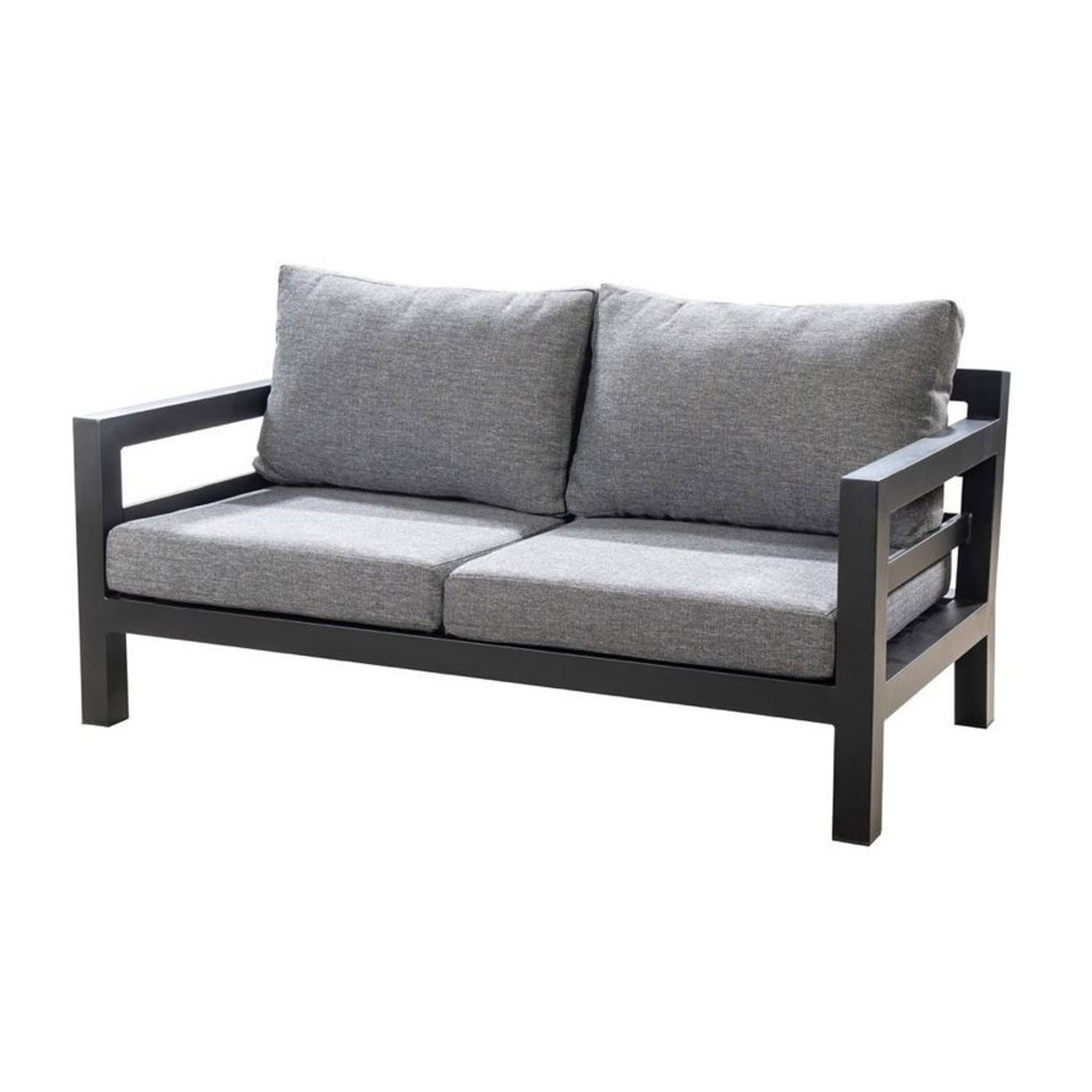 Midori sofa 2 seater alu dark grey/mixed grey aanbieding