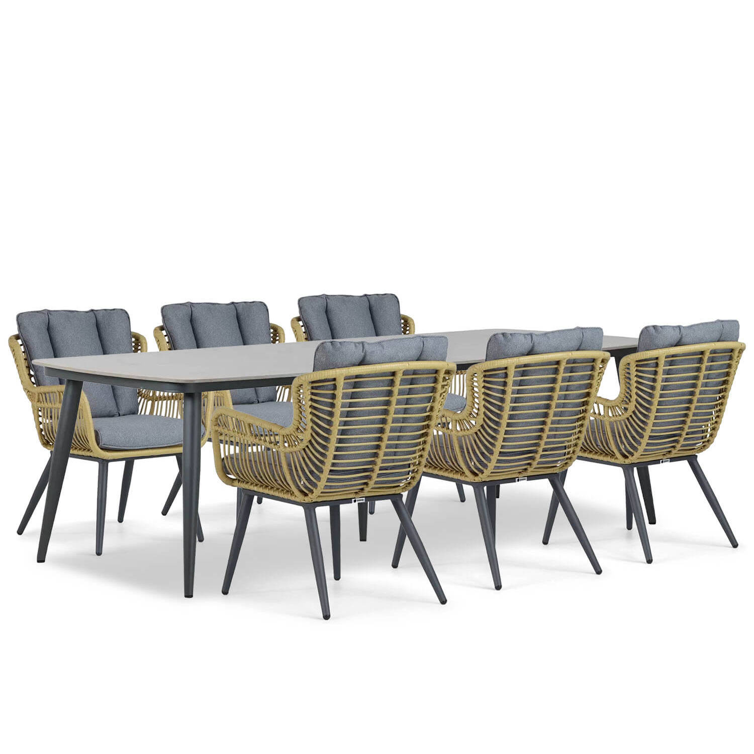 Coco Azzano/Vienna 240 cm dining tuinset 7-delig aanbieding