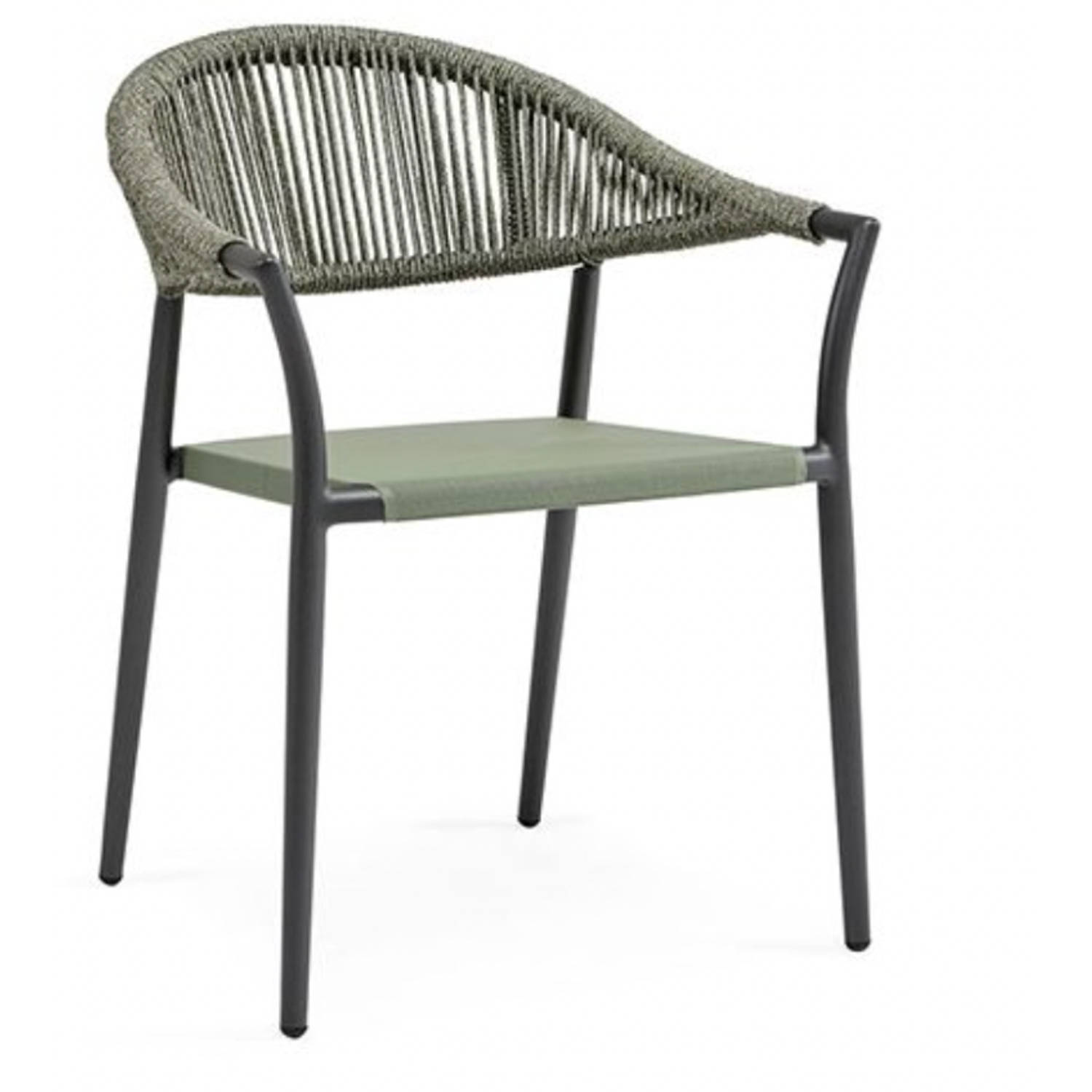 Suns - Matera Dining Tuinstoel MRG Forest Green aanbieding