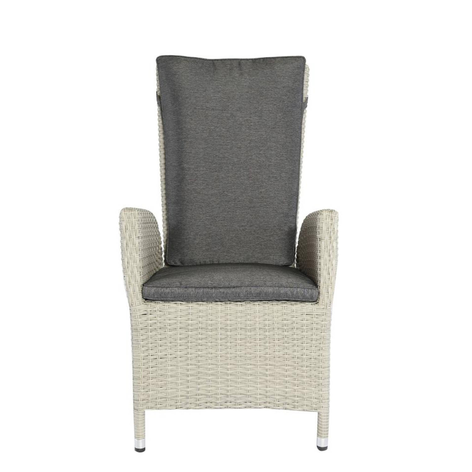 Royal Patio verstelbare diningfauteuil Nantes - grijs aanbieding