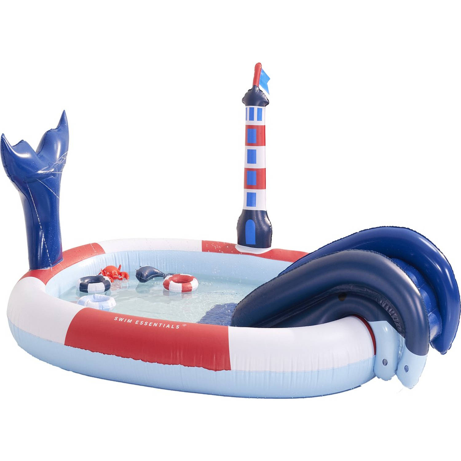 Swim Essentials Whale Adventure Pool 210 cm aanbieding