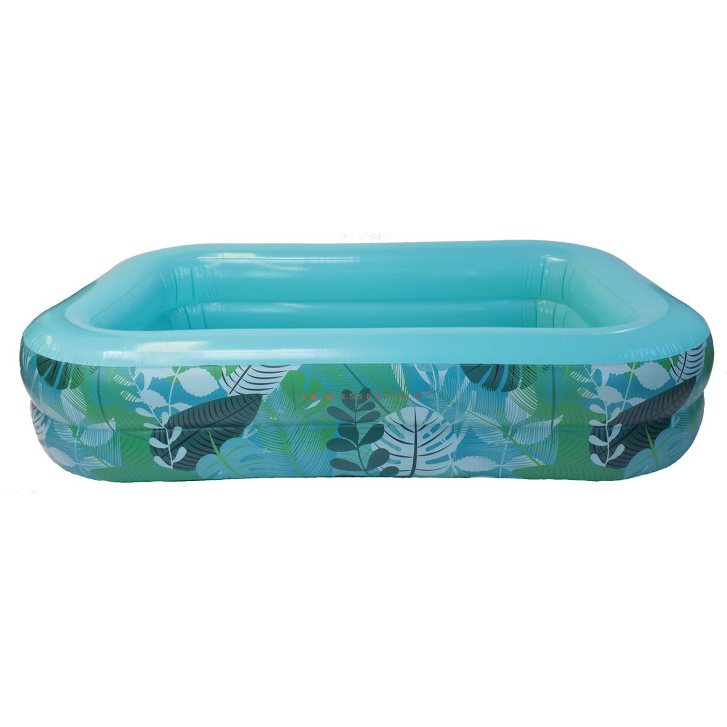 Swim Essentials Opblaas Zwembad Tropisch Groen - 211 x 132 x 114 cm aanbieding