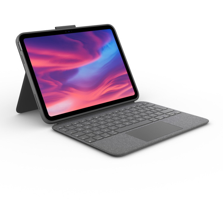 Logitech Combo Touch voor iPad (10e generatie) toetsenbord aanbieding