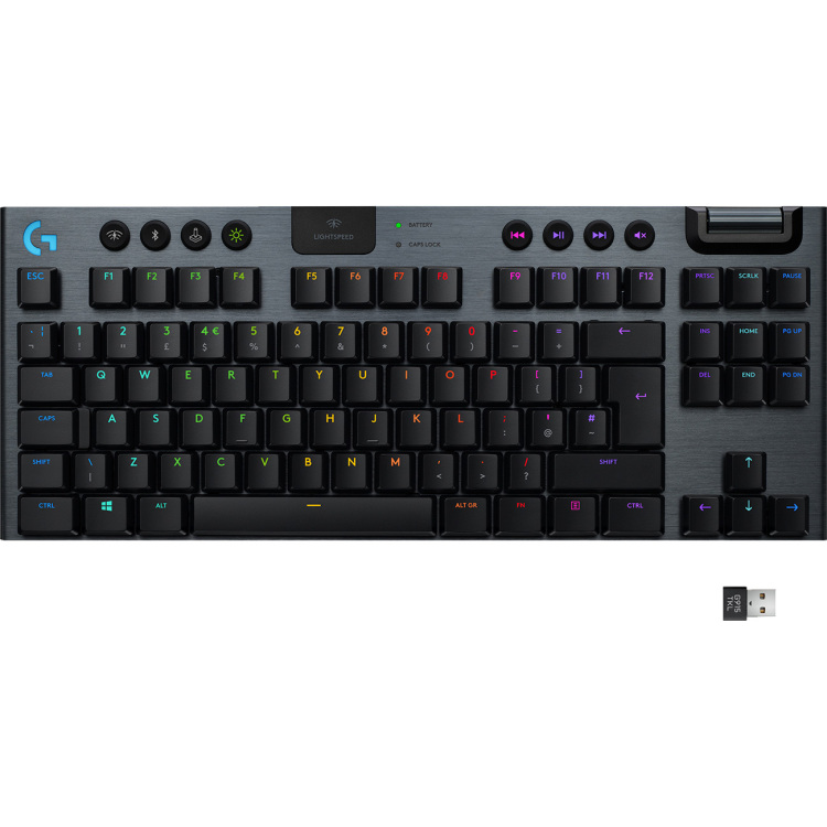 Logitech G915 TKL gaming toetsenbord RGB, GL Clicky aanbieding