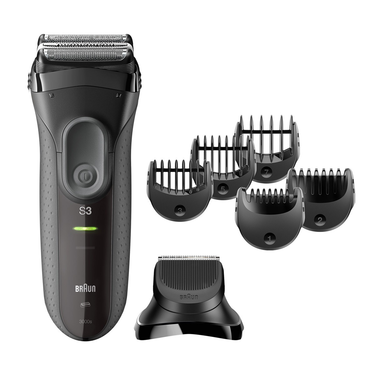 Braun Series 3 Shave&Style 3000BT Scheerapparaat Grijs aanbieding