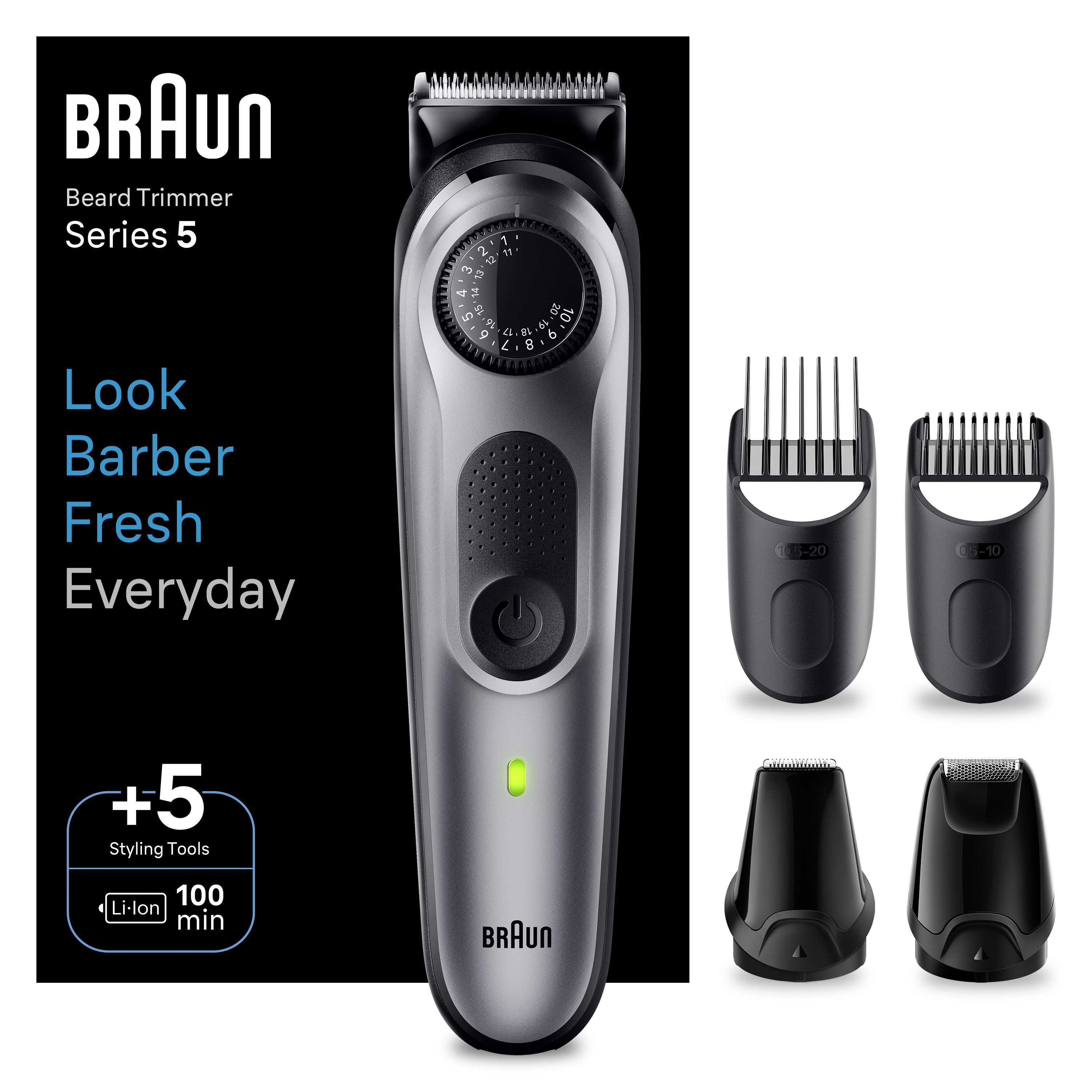 Braun BT5440 Baardtrimmer Zwart aanbieding