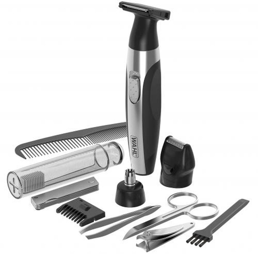 Wahl DELUXE TRAVEL KIT Baardtrimmer Zwart aanbieding