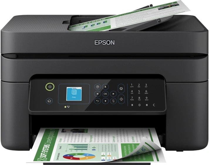 Epson Workforce WF-2930DWF All-in-one inkjet printer Zwart aanbieding