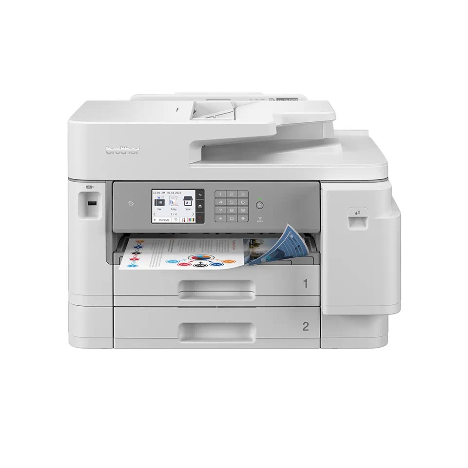 Brother MFC-J5955DW (A3-XL) All-in-one inkjet printer Wit aanbieding