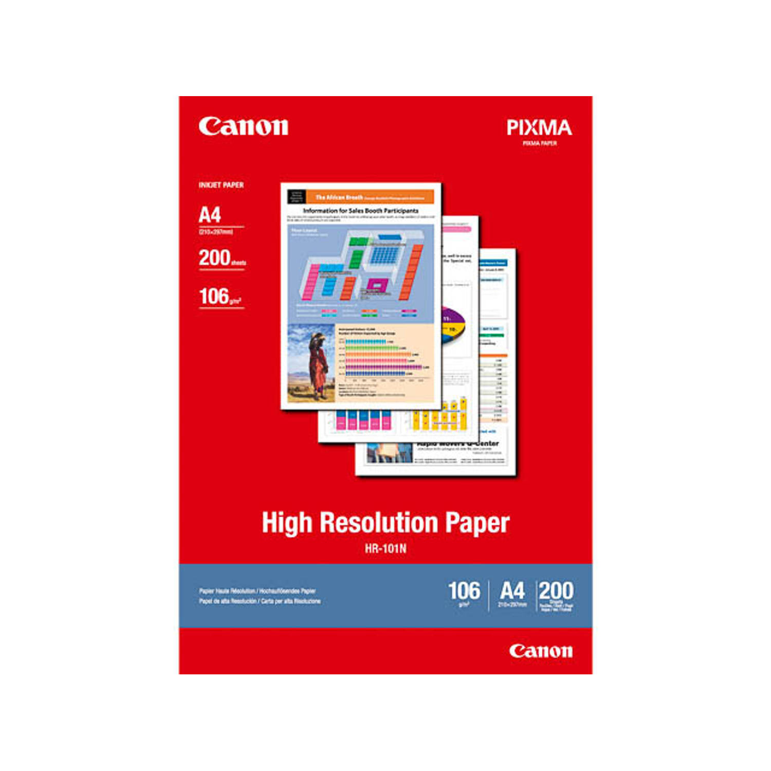 Canon High Resolution Paper A4 - 200 vel aanbieding